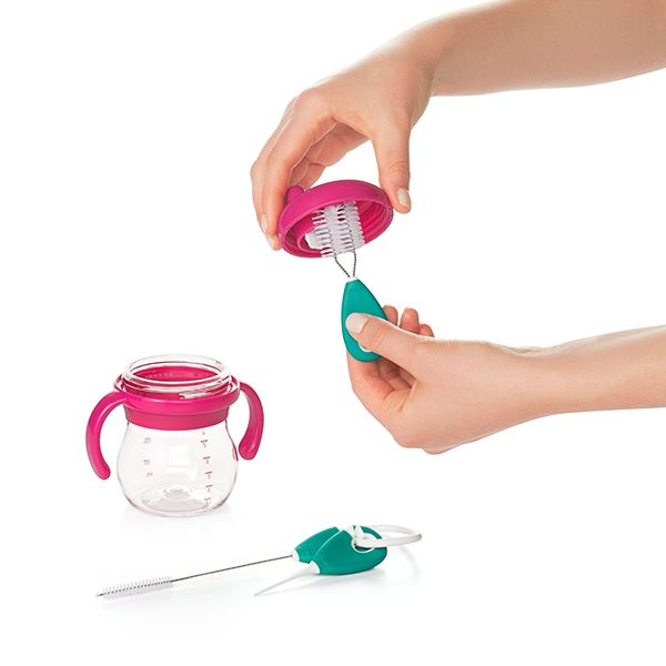 OXO Tot Cleaning Set For Straw & Sippy Cups - Teal