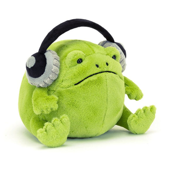 Jellycat Ricky Frog Headphones